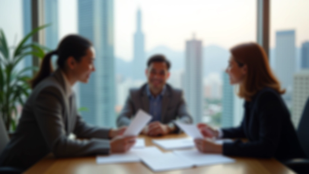 Financial advisor working with family on retirement planning